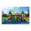 HLB-7073B Kids Plastic Swing and Slide Set Children Playground Outdoor