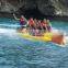 Fruit shaped summer towable water game inflatable banana ride