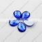 DZ-1033 drop shape flat back ab crystal stones for jewelry making