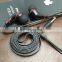 Cheap  flat cable earphone with mic