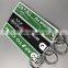 custom made cheap cartoon rubber keyring, soft pvc keychain