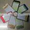 colored name card metal badge ID card holder