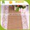 linen dinner table runner for wedding banquet decoration