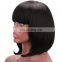 Top quality silky straight Brazilian virgin human hair full lace sew in wig
