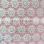 New Fashion Design with Shining & Color Metallic Thread Professional Chemical Lace and Flower Dress Lace Fabrica lace for weddi