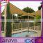 Sun Shade Sail Triangle 12'x12'x12' Waterproof Canopy Patio Car Black