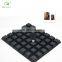 Adhesive silicone bumper pad furniture rubber foot pad,protective rubber feet,round pads
