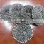 Net bag packing bulk wholesale cheap kitchen cleaning galvanized silver mesh scourer