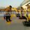Multifunction 1 ton mini digger agricultural excavator used for farm