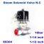 GOGO High temperature 180C 2 way hot water air solenoid valve 1-1/4 inch 1-1/2" US PTFE normal close stainless steel steam valve