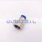 Straight quick Copper nickel plating hose connector 5/16 inch female thread 1/8 1/4 3/8 1/2 BSP/NPT tubing fitting PCF air joint