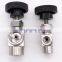 Needle Valve Adjustable 1/8'' 1/4'' 3/8" 1/2" Right Angle Female G Thread SS304 For Water Gas Oil needle valve