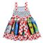 Cute Cartoon Baby Girls Princess Dresses Sleeveless Summer Casual Dress for Girl Clothes