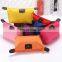 Ladies beauty bag Girl Portable hand holding Purse multi-function storage bag make up 10Colors