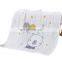 2020 summer hot selling 10 layers thickened reactive printing muslin cotton baby swaddle soft blanket with small MOQ cheap price