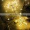 Lovely Star Heart Model LED Night String Light Rattan Woven Warm White Light For Home Decoration