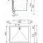 Laboratory PP Sink New Design Best Selling