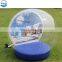 Advertising giant inflatable igloo Christmas snow globe ball suit for market