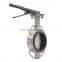Bundor class 150 DN100 fit for multi standard handle wafer butterfly valve