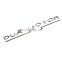 Carest DUAL MOTOR Underlined Letters Emblem Accessories For Tesla Model 3 S X Y High Performance Trunk Badge Car Sticker Chrome