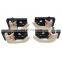 4Pcs Interior Door Handle Left & Right LH RH For 2005-09 Hyundai Tucson 826202E000J9,82610-2E000