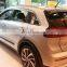 Chrome door visor side window deflector shade sun rain shield silver strips guard for Kia Niro 2022