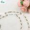 Religious catholic plastic rosary bead cross necklace