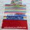children poncho towel baby cartoon cotton bathrobes