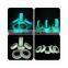 Reflective Tape Car Sticker Vinyl Car Body Stickers Diy Light Luminous Warning Glow Dark Night