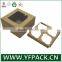 2016 kraft paper 4 grid muffin cups biscuit sweet portable packing cake box with paper tray pvc window wedding gi