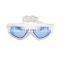 Fashion Design Sports Glasses Degree Safety Silicone Wide Vision Mirrored Coated Adult Anti Fog Swim Goggles