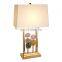 Brlighting Unique Designed Luxury Agate Stone Table Lamp for Hotel Bedside
