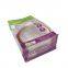 Eco Friendly Zipper Doypack Flat Bottom Stand up Dry Nut Food bag With Window
