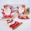 Ceramic Sled Doll Creative Christmas Ceramic Old Man Snowman Pendant Decoration Christmas Toy