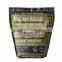 Custom printed resealable 14oz dog treats packaging bags with window