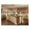 Classic design log home vintage wood best cupboard solid wooden handle kitchen cabinet with sink