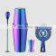 Creation Factory Direct Custom Various capacity Colour Logo 700ml Color Plating Stainless Steel Cocktail Shaker Bar Products
