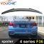 High quality of carbon fiber auto spoiler rear trunk wing spoiler for BMW F30 F32  F36 F20 F22 F87 F10 F12  F13 F01E90 E92 E93