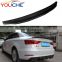 For Audi A3 S3 sedan 2013-2017 caractere style carbon fiber auto spoiler rear trunk wing spoiler