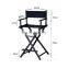 Minewill Portable Custom Folding director Chair Professional Aluminum Telescopic Cosmetic  chaise de make up chair foldable