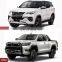High quality upgrade body kit facelift kit for 2012-2015 Fortuner Change to 2021 Hilux Rocco kit