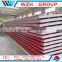 Wall and roof insulated polyurethane sandwich panel,fire rated rock wool and glass wool sandwich panel from china supplier