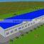 Good quality PPGI steel roof shed without wall