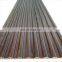 Bamboo wood PVC waving wall board grating board