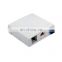 1 Sc 2 RJ 45 fiber optic wall outlet 86 mm optical faceplate fiber termination box
