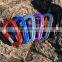JRSGS Wholesale Custom Camping Hiking Outdoor Small Safety Snap Hook Clip logo Keychain Locking Aluminum Alloy Carabiner S7801B