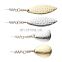 JOHNCOO DIY Spinner Lures Fishing Tackle Pesca Accessories Metal Sequins Lures Blade Spin