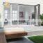 Best price thermal break heat insulation white accordion aluminum glass bi folding doors for exterior