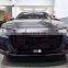 High Quality Car Accessories Body Parts  Front Car Black Grilles for Audi A6 Change to RS6 Front ABS Black Car Grilles 2019