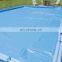 20-ft x 40-ft Black Rectangular woven polyethylene Rugged Mesh In Ground Pool Winter Cover